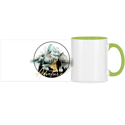 Panorama Tasse zweifarbig Adventure 3