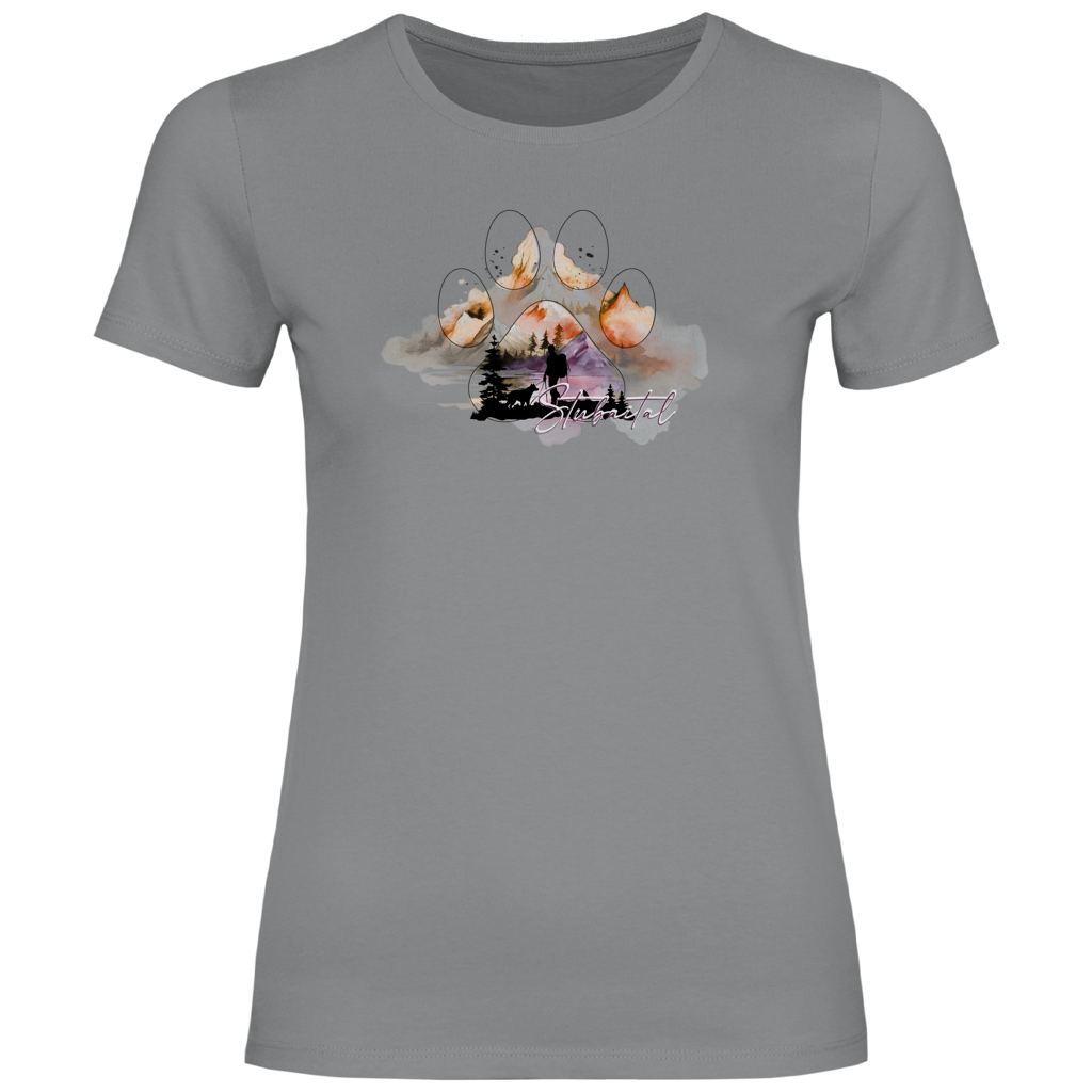 Damen T-Shirt Pfote Stubaital 4