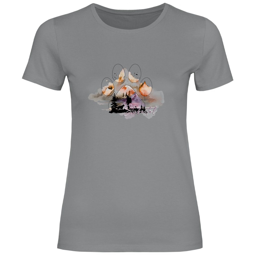 Damen T-Shirt Pfote Stubaital 4