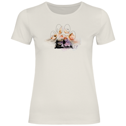 Damen T-Shirt Pfote Stubaital 4