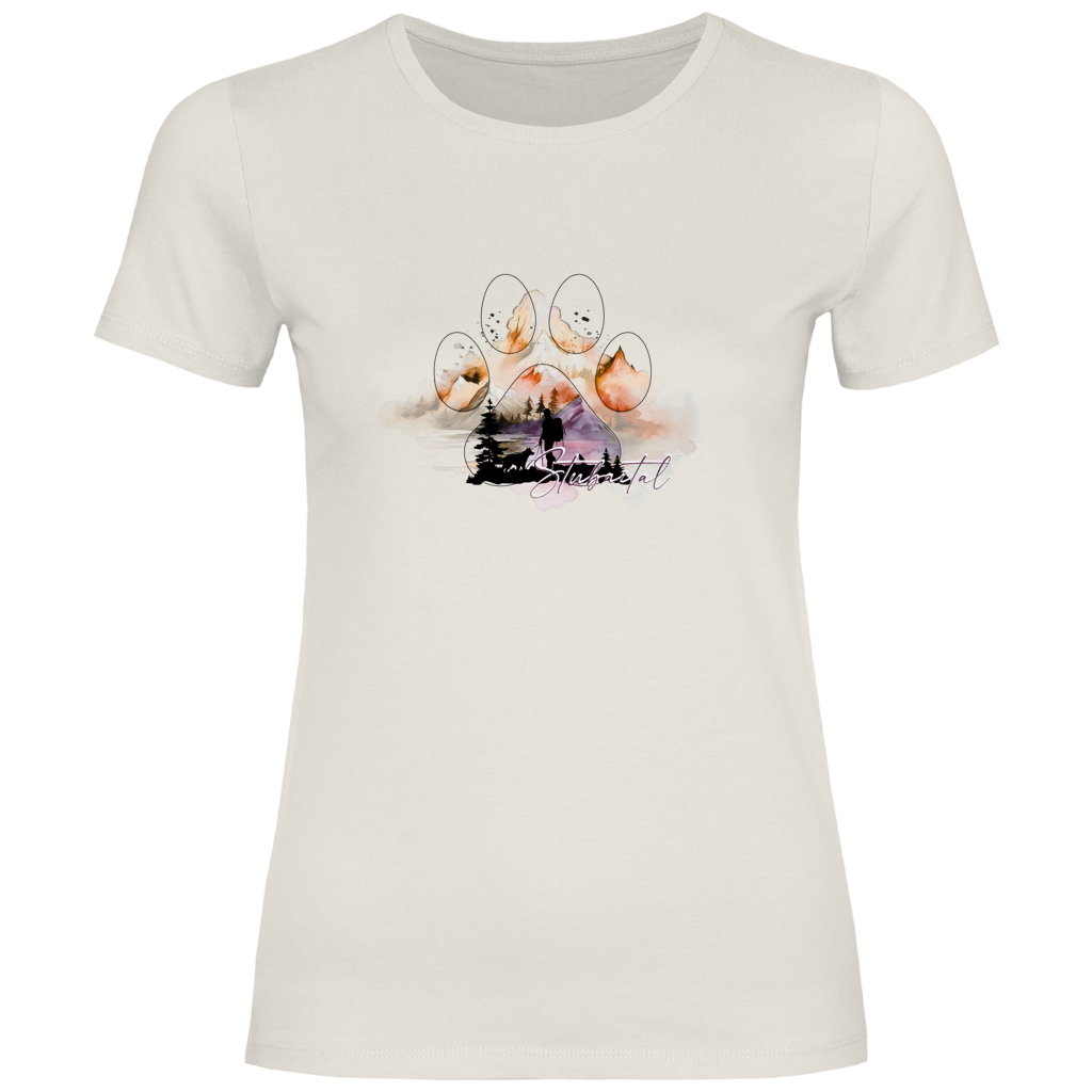 Damen T-Shirt Pfote Stubaital 4