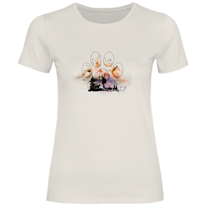 Damen T-Shirt Pfote Stubaital 4