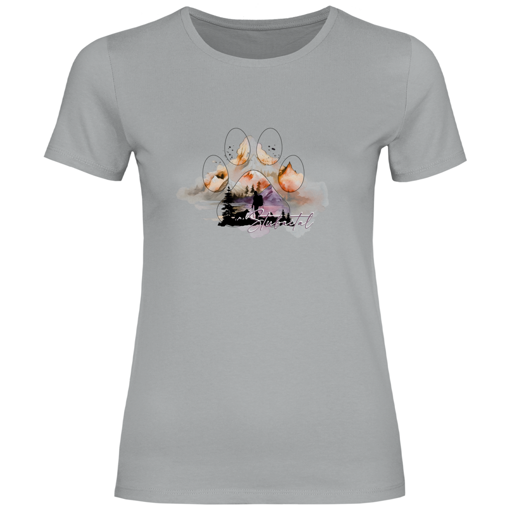 Damen T-Shirt Pfote Stubaital 4