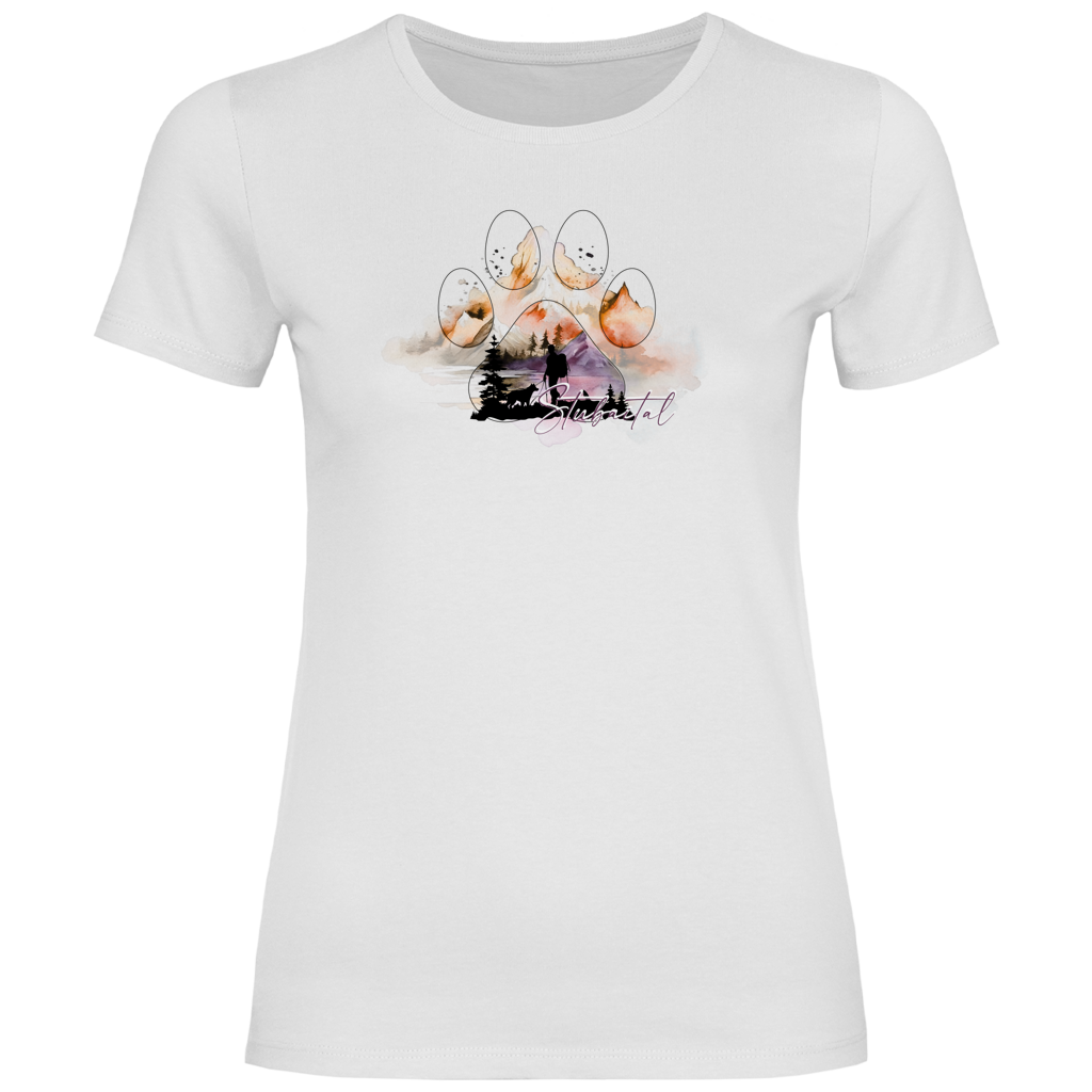 Damen T-Shirt Pfote Stubaital 4
