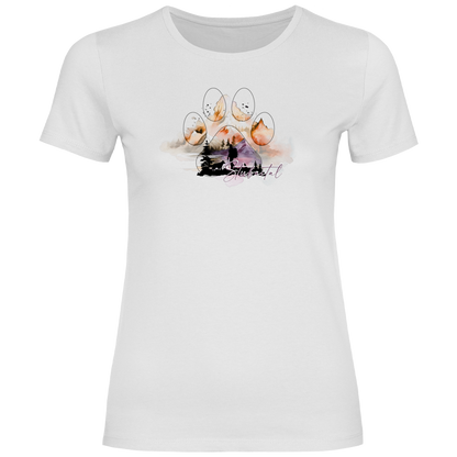 Damen T-Shirt Pfote Stubaital 4