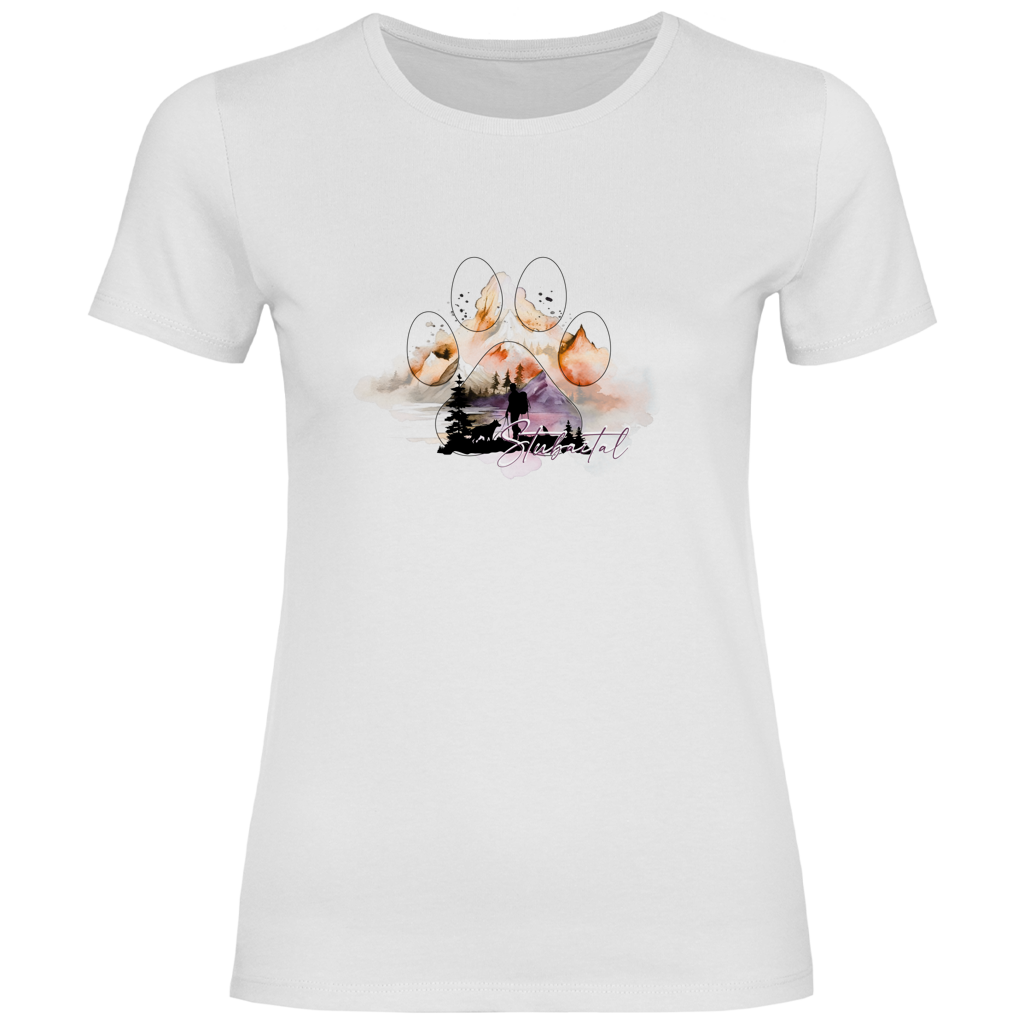 Damen T-Shirt Pfote Stubaital 4