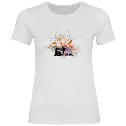 Damen T-Shirt Pfote Stubaital 4