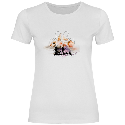 Damen T-Shirt Pfote Stubaital 4