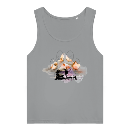 Damen Premium Organic Tank Top Pfote Stubaital 4