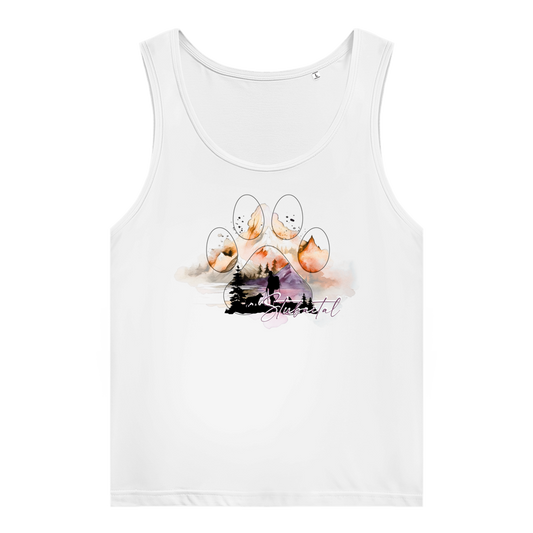 Damen Premium Organic Tank Top Pfote Stubaital 4
