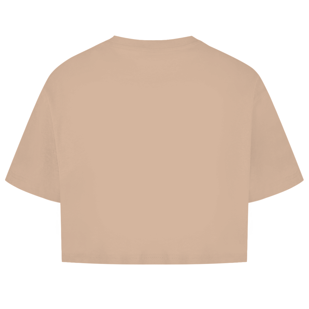 Damen Oversize Crop Top Pfote Stubaital 4