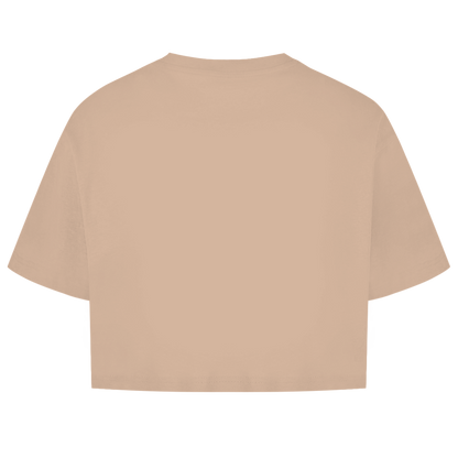 Damen Oversize Crop Top Pfote Stubaital 4