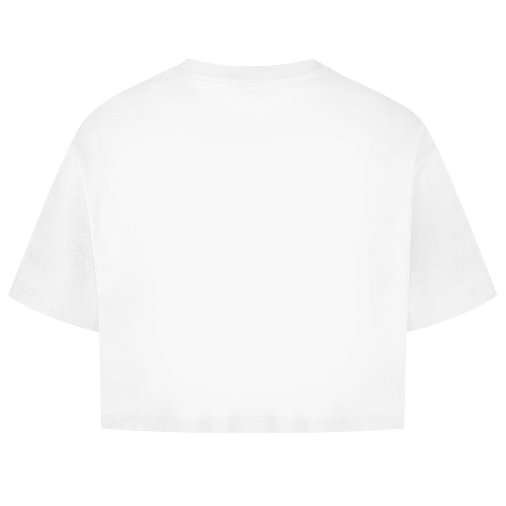 Damen Oversize Crop Top Pfote Stubaital 4