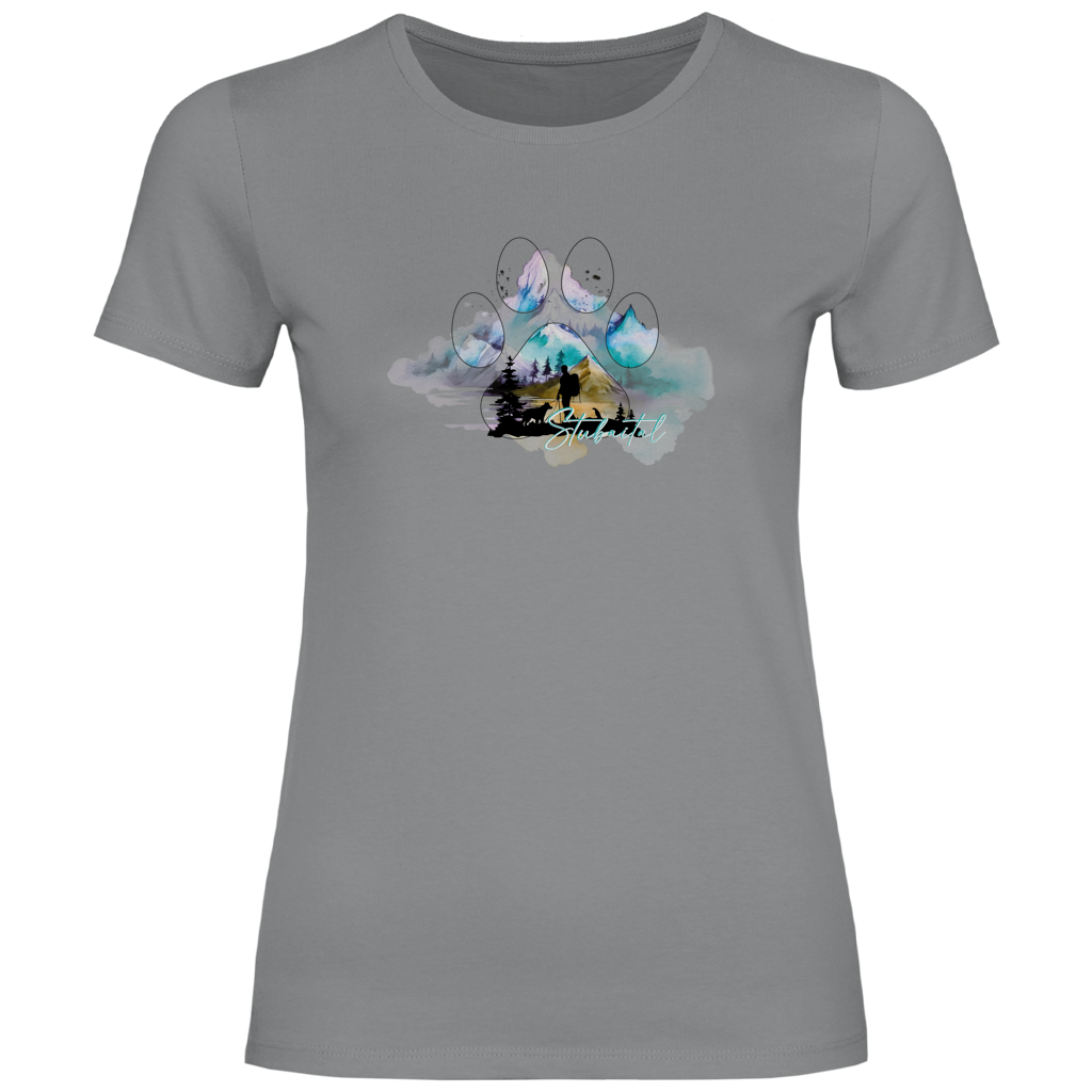 Damen T-Shirt Pfote Stubaital 3