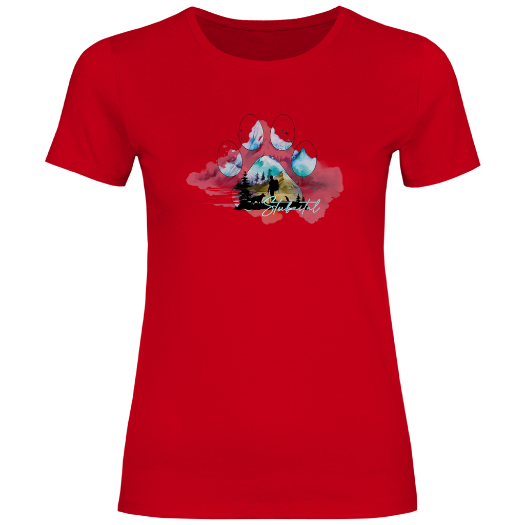 Damen T-Shirt Pfote Stubaital 3