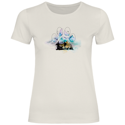 Damen T-Shirt Pfote Stubaital 3