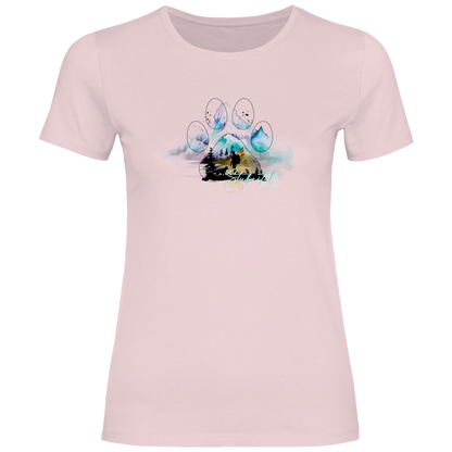 Damen T-Shirt Pfote Stubaital 3
