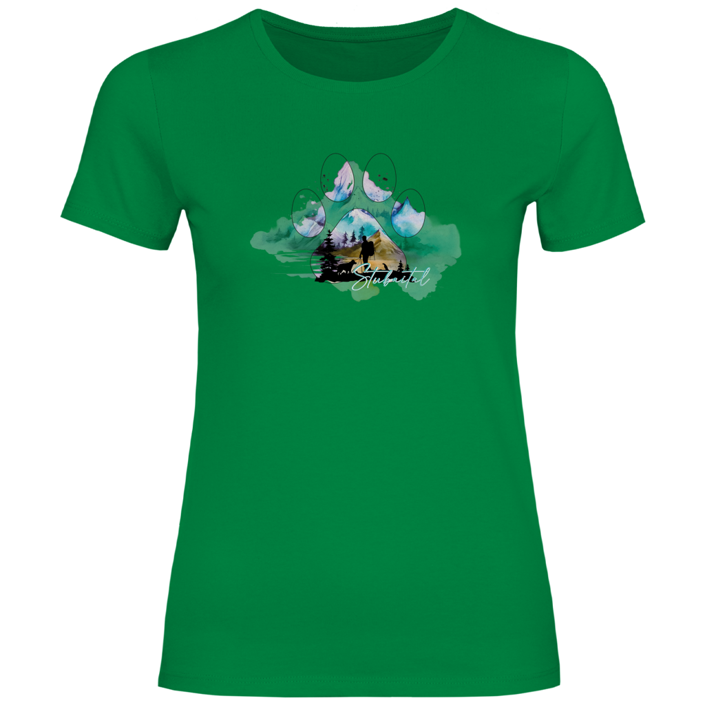 Damen T-Shirt Pfote Stubaital 3