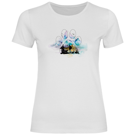 Damen T-Shirt Pfote Stubaital 3