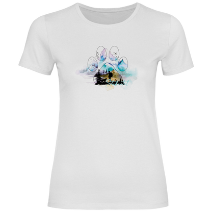 Damen T-Shirt Pfote Stubaital 3