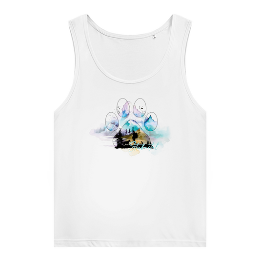 Damen Premium Organic Tank Top Pfote Stubaital 3