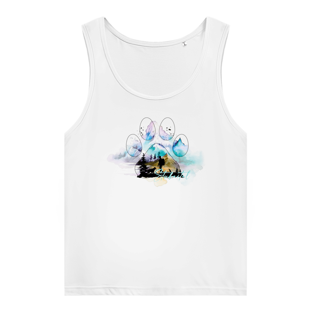 Damen Premium Organic Tank Top Pfote Stubaital 3