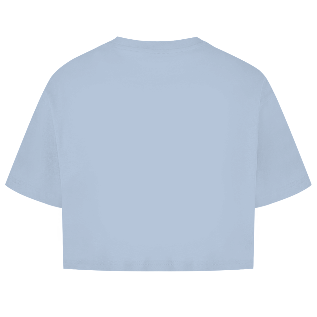 Damen Oversize Crop Top Pfote Stubaital 3
