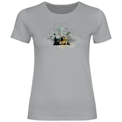 Damen T-Shirt Pfote Stubaital 2