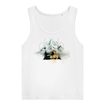 Damen Premium Organic Tank Top Pfote Stubaital 2
