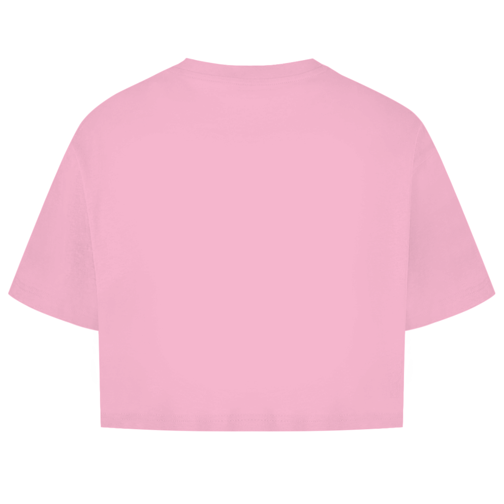 Damen Oversize Crop Top Pfote Stubaital 2