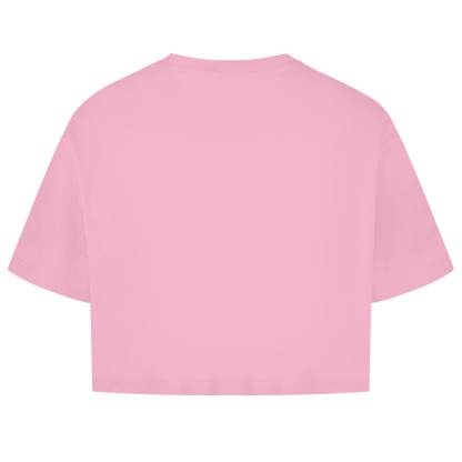 Damen Oversize Crop Top Pfote Stubaital 2