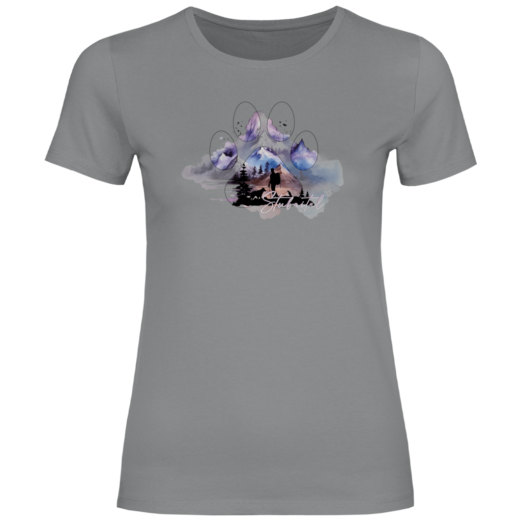 Damen T-Shirt Pfote Stubaital 1