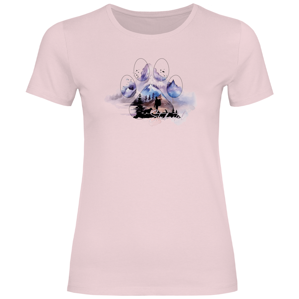Damen T-Shirt Pfote Stubaital 1