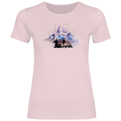 Damen T-Shirt Pfote Stubaital 1