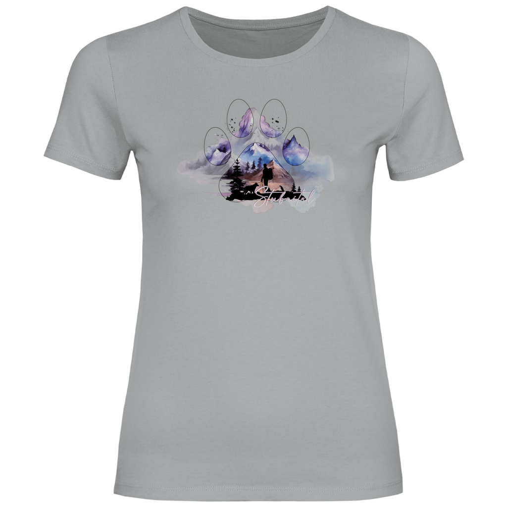 Damen T-Shirt Pfote Stubaital 1