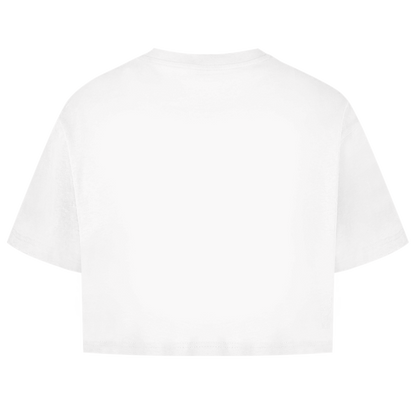 Damen Oversize Crop Top Pfote Stubaital 1