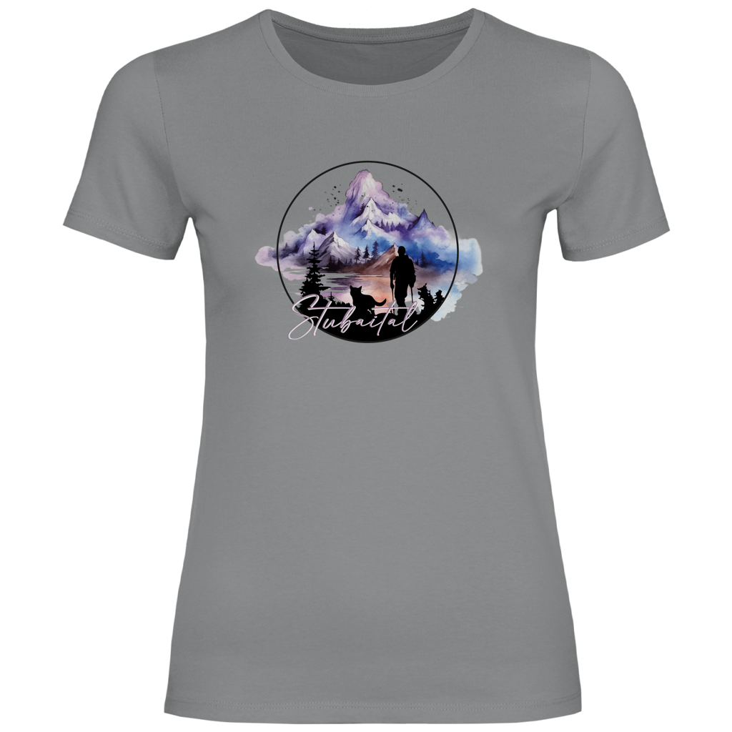 Damen T-Shirt Pfote Stubaital 1
