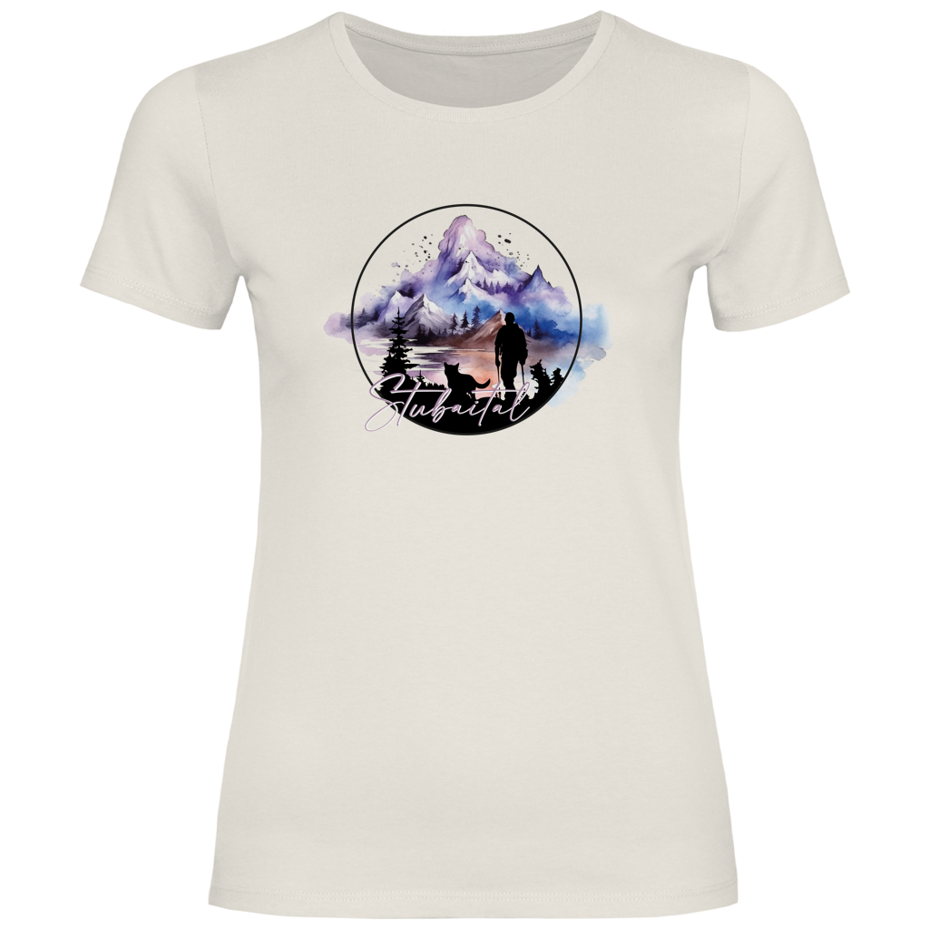 Damen T-Shirt Pfote Stubaital 1