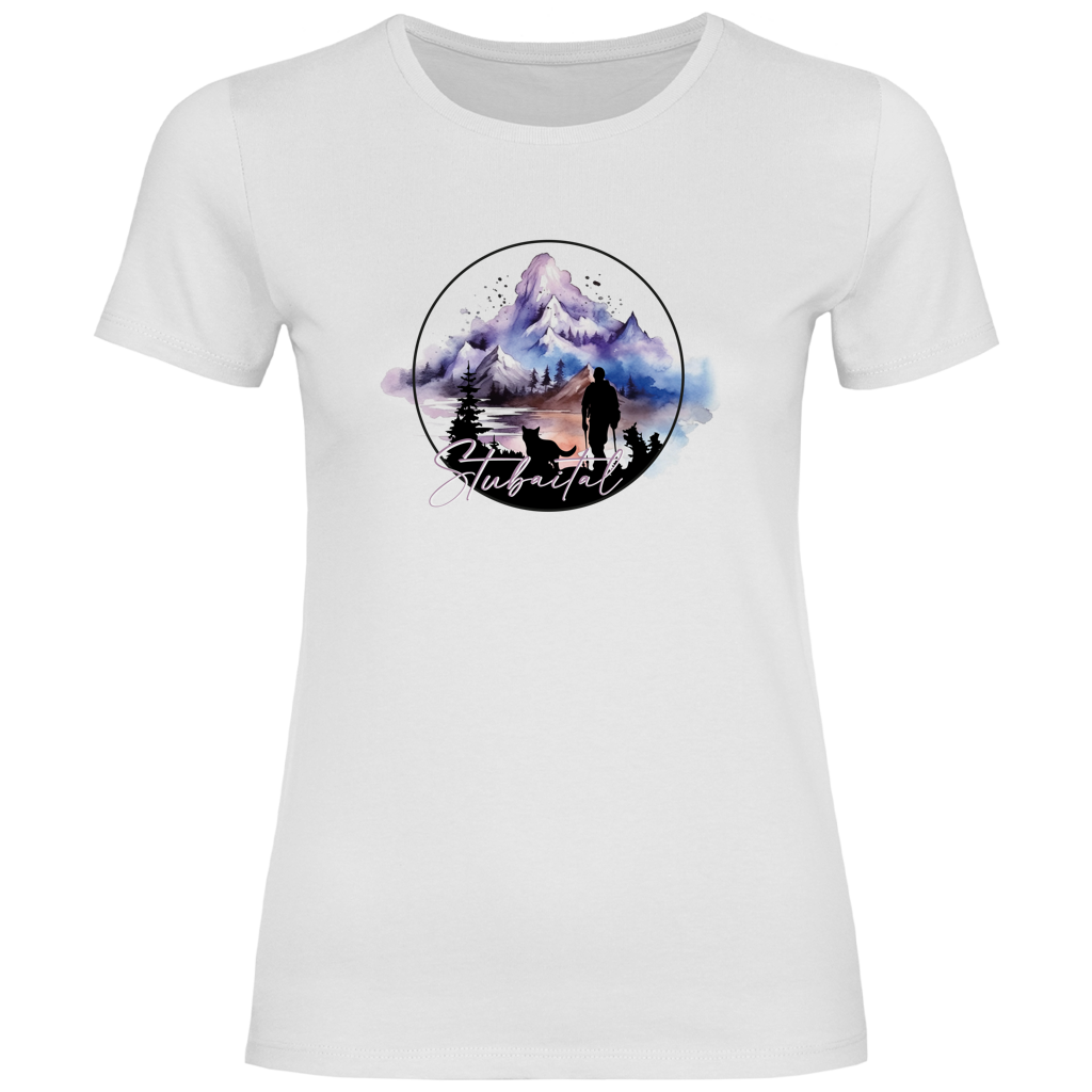 Damen T-Shirt Pfote Stubaital 1