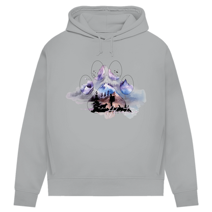 Damen Premium Bio Hoodie  Pfote Adventure 1