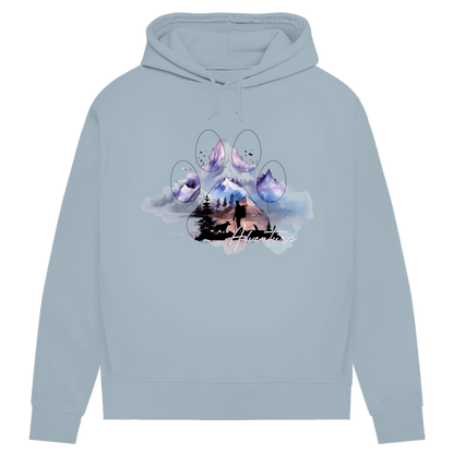 Damen Premium Bio Hoodie  Pfote Adventure 1