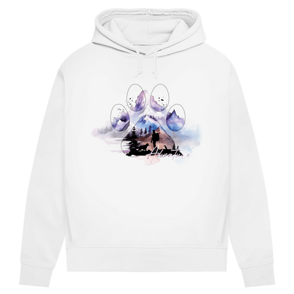 Damen Premium Bio Hoodie  Pfote Adventure 1