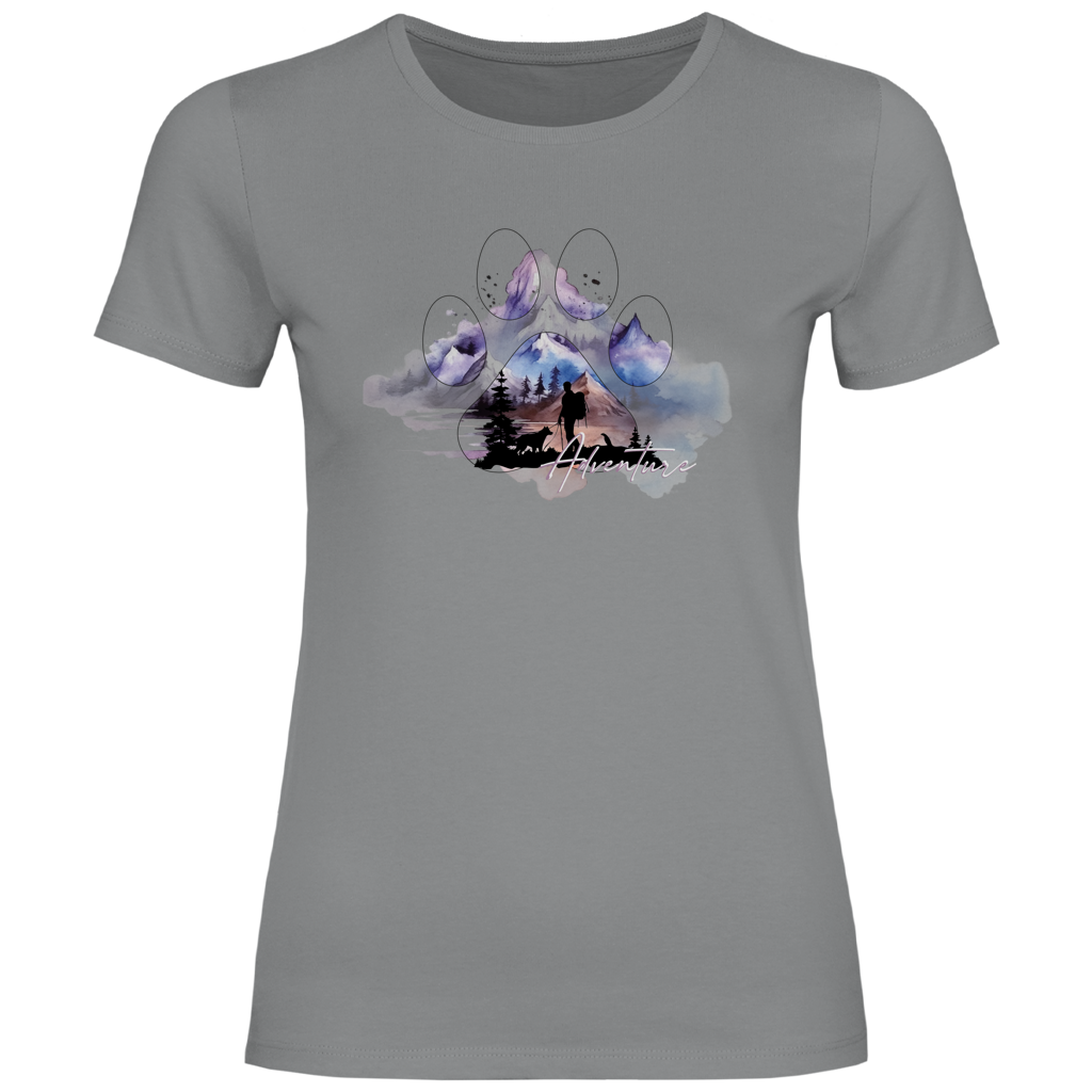 Damen T-Shirt  Pfote Adventure 1