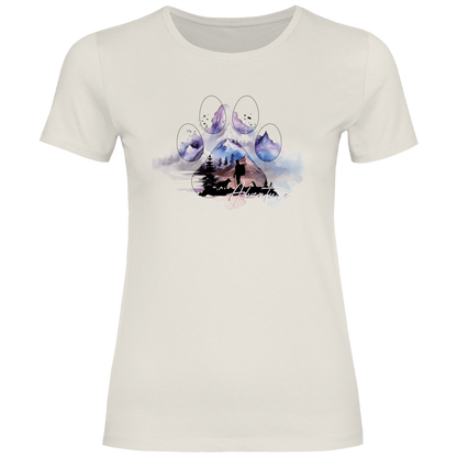 Damen T-Shirt  Pfote Adventure 1