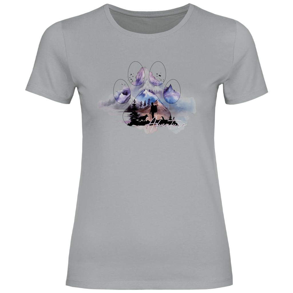 Damen T-Shirt  Pfote Adventure 1