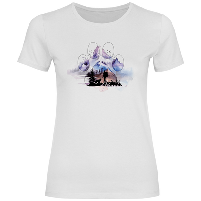 Damen T-Shirt  Pfote Adventure 1