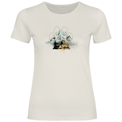 Damen T-Shirt  Pfote Adventure 2