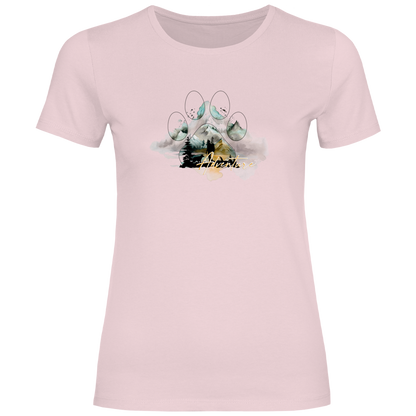 Damen T-Shirt  Pfote Adventure 2