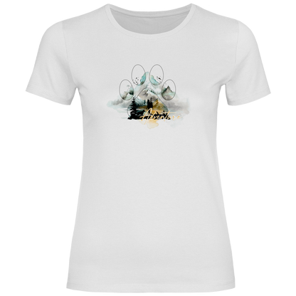 Damen T-Shirt  Pfote Adventure 2