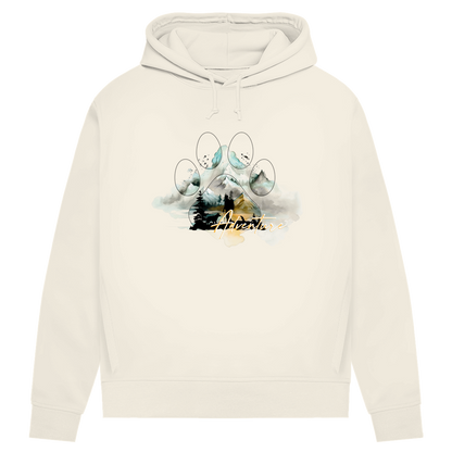 Damen Premium Bio Hoodie  Pfote Adventure 2